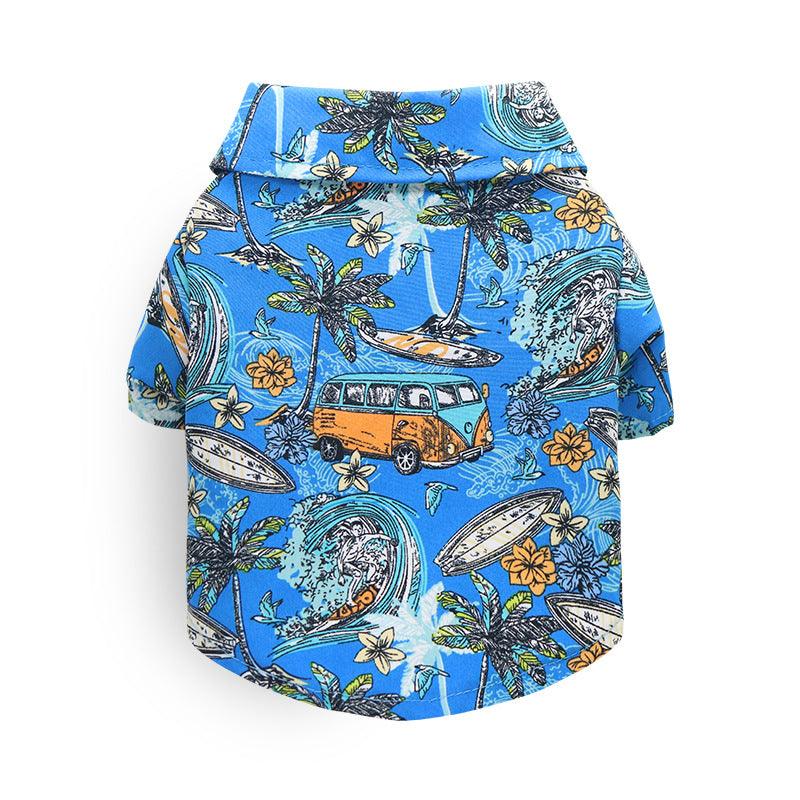 Hawaiian Breeze Pet Shirt: Stylish Island Vibes For Cats And Dogs