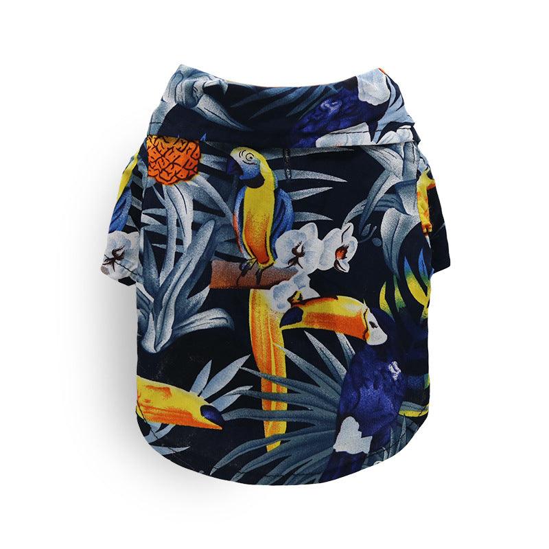 Hawaiian Breeze Pet Shirt: Stylish Island Vibes For Cats And Dogs