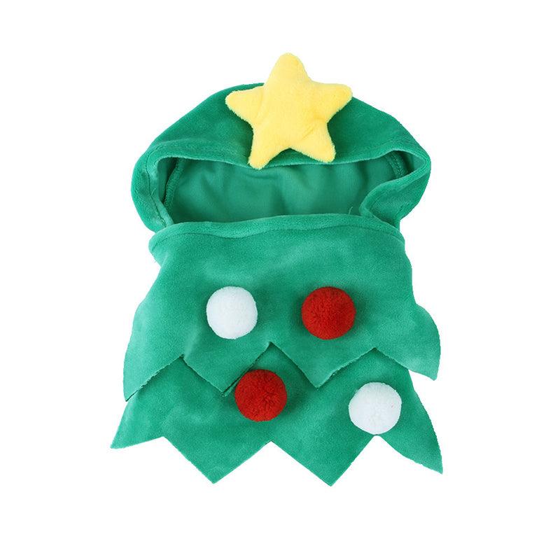 Festive Pet Costume: Christmas Cloak For Dogs And Cats