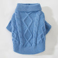 Cozy Knitted Ribbed Pet Sweater For Small Dogs And Cats
