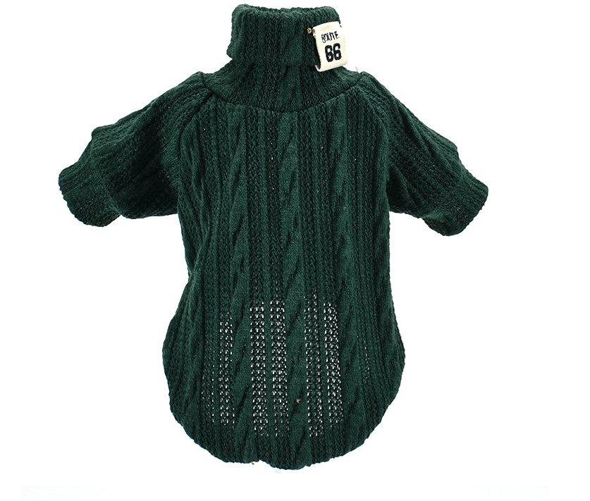Cozy Knitted Turtleneck Sweater For Pets - Winter Warmth For Dogs And Cats