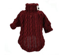 Cozy Knitted Turtleneck Sweater For Pets - Winter Warmth For Dogs And Cats